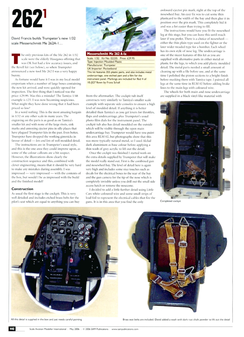 Scale Aviation Modeller International 2006-05
